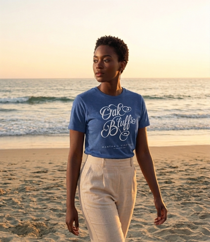 Oak Bluffs Script Tee